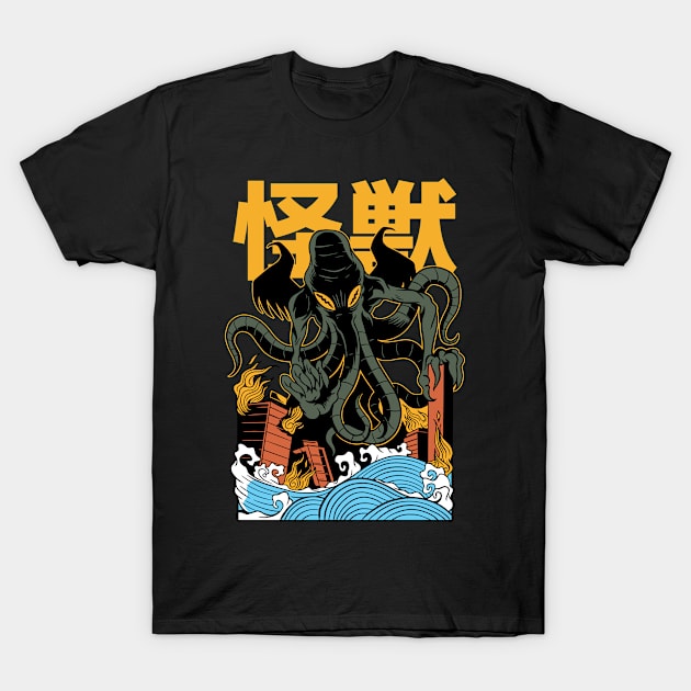 Cthulhu T-Shirt by gdimido